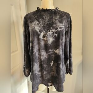 LuLaRoe Charcoal Tie-Dye